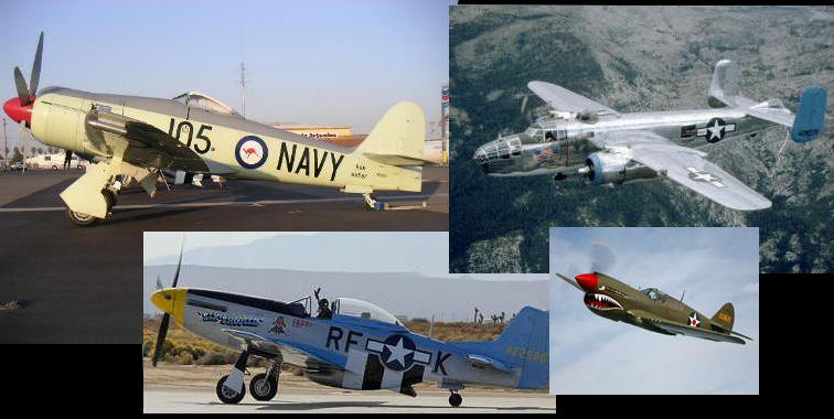 Legends Over Madera Air Show 2009 - Warbirds - WWII aircraft